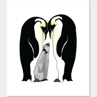 Penguin Family Posters and Art